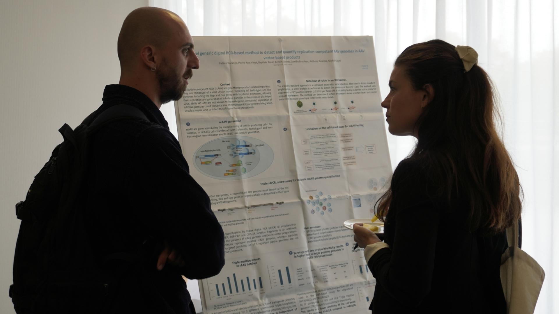 Poster Session at last year's Gene Therapy Analytical Development Europe